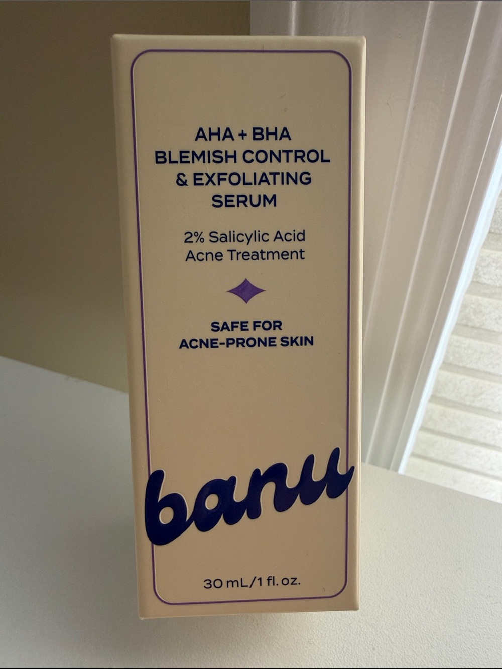 AHA + BHA Blemish Control & Exfoliating Serum — Banu